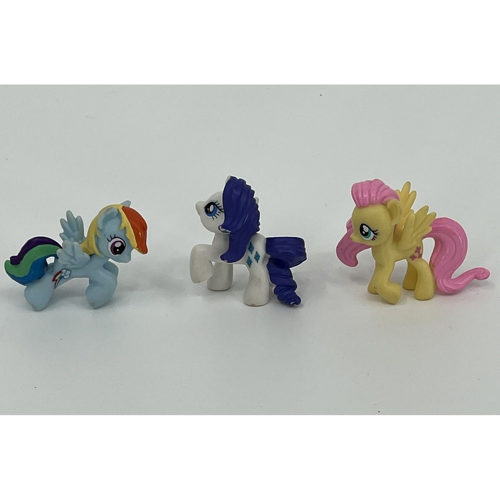 My Little Pony FiM Blind TRU Everypony Roundup 2" Fluttershy Rainbow Dash Rarity